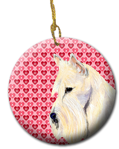 Scottish Terrier Ceramic Ornament