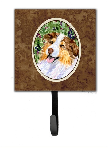 4.25 x 6 in. Australian Shepherd Leash Or Key Hook