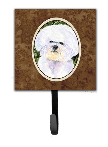 4.25 x 6 in. Bichon Frise Leash Or Key Hook