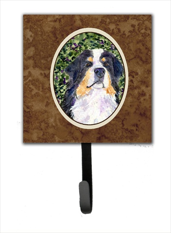 4.25 x 6 in. Bernese Mountain Dog Leash Or Key Hook