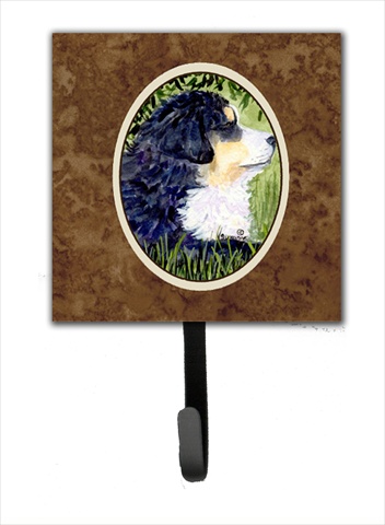4.25 x 6 in. Bernese Mountain Dog Leash Or Key Hook