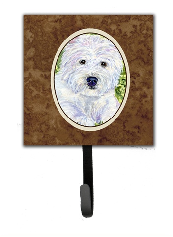 4.25 x 6 in. Westie Leash Or Key Hook