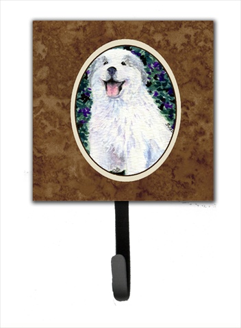 4.25 x 6 in. Great Pyrenees Leash Or Key Hook