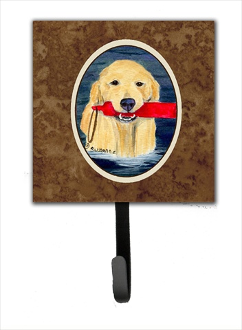 4.25 x 6 in. Golden Retriever Leash Or Key Hook