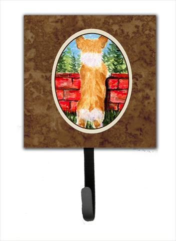 4.25 x 6 in. Corgi Leash Or Key Hook