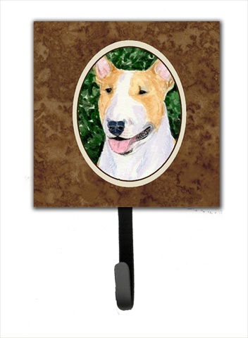 4.25 x 6 in. Bull Terrier Leash Or Key Hook