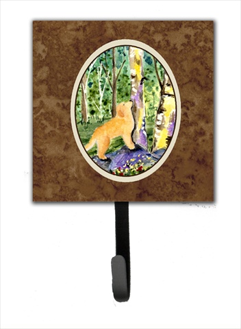 4.25 x 6 in. Golden Retriever Leash Or Key Hook
