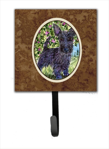 4.25 x 6 in. Scottish Terrier Leash Or Key Hook