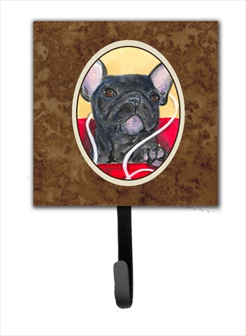 4.25 x 6 in. French Bulldog Leash Or Key Hook