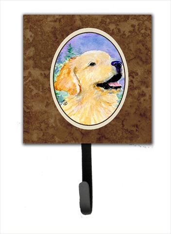 4.25 x 6 in. Golden Retriever Leash Or Key Hook