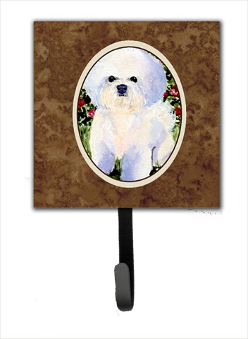 4.25 x 6 in. Bichon Frise Leash Or Key Hook