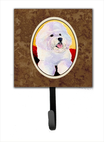 4.25 x 6 in. Bichon Frise Leash Or Key Hook