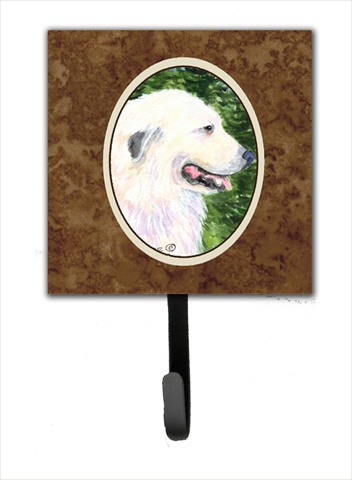 4.25 x 6 in. Great Pyrenees Leash Or Key Hook