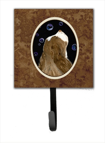 4.25 x 6 in. Springer Spaniel Leash Or Key Hook