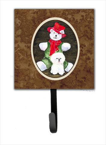 4.25 x 6 in. Bichon Frise Leash Or Key Hook
