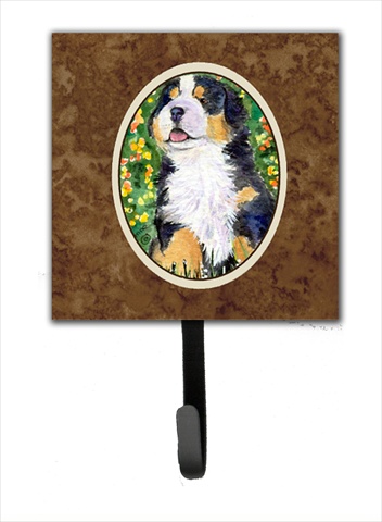 4.25 x 6 in. Bernese Mountain Dog Leash Or Key Hook