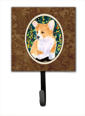 4.25 x 6 in. Corgi Leash Or Key Hook