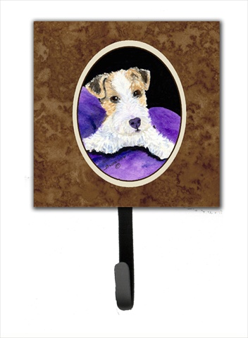 4.25 x 6 in. Fox Terrier Leash Or Key Hook