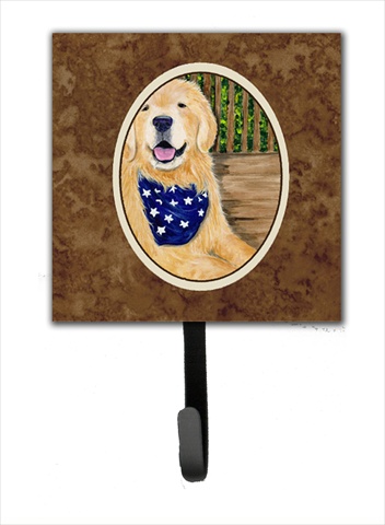 4.25 x 6 in. Golden Retriever Leash Or Key Hook