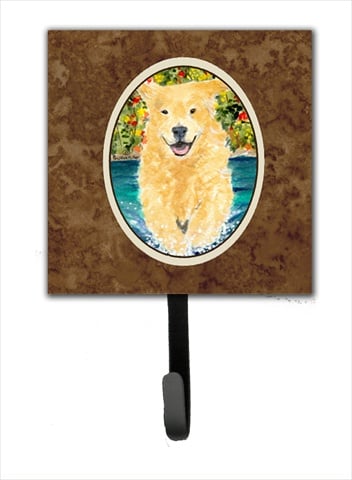 4.25 x 6 in. Golden Retriever Leash Or Key Hook