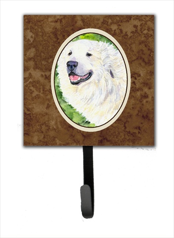 4.25 x 6 in. Great Pyrenees Leash Or Key Hook