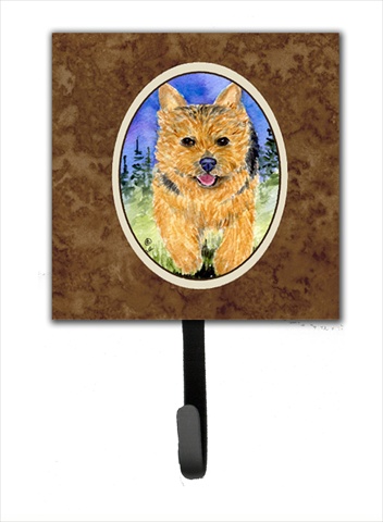 4.25 x 6 in. Norwich Terrier Leash Or Key Hook