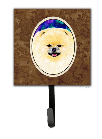 4.25 x 6 in. Pomeranian Leash Or Key Hook
