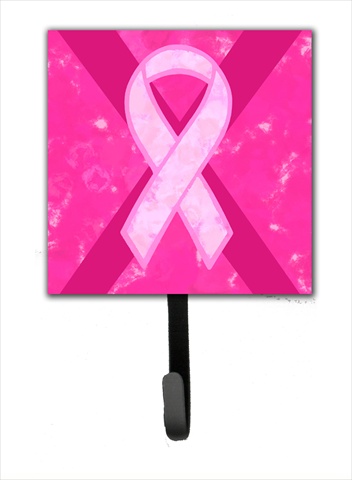 Breast Cancer Battle Flag Leash Or Key Holder