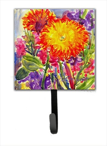 4.25 x 7 in. Flower Aster Leash Or Key Holder
