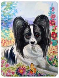 8 x 9.5 in. Papillon Mouse Pad, Hot Pad Or Trivet