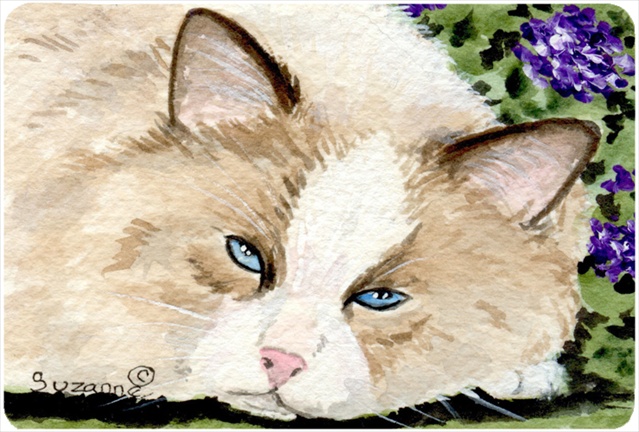 Cat Mouse Pad- Hot Pad Or Trivet