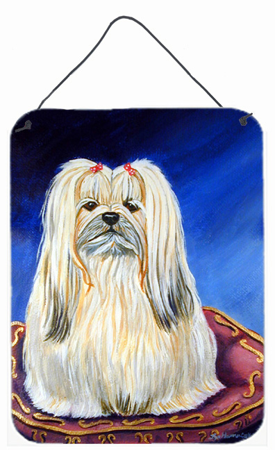 Lhasa Apso Aluminium Metal Wall Or Door Hanging Prints