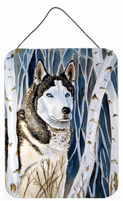 Siberian Husky Aluminium Metal Wall Or Door Hanging Prints