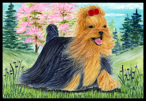 Yorkie Indoor Outdoor Doormat
