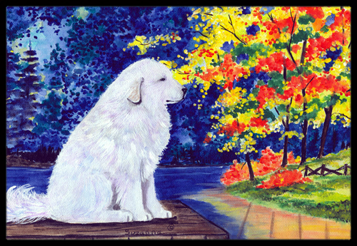 Great Pyrenees Indoor Outdoor Doormat