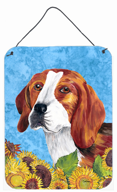 Beagle Aluminium Metal Wall Or Door Hanging Prints
