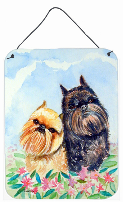 Brussels Griffon Aluminium Metal Wall Or Door Hanging Prints