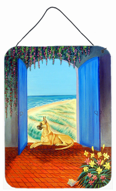 Great Dane Aluminium Metal Wall Or Door Hanging Prints