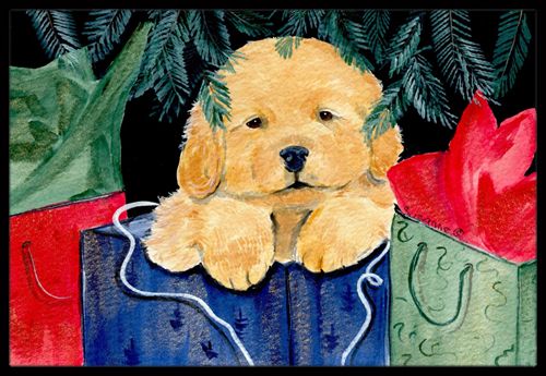 Golden Retriever Indoor Outdoor Doormat