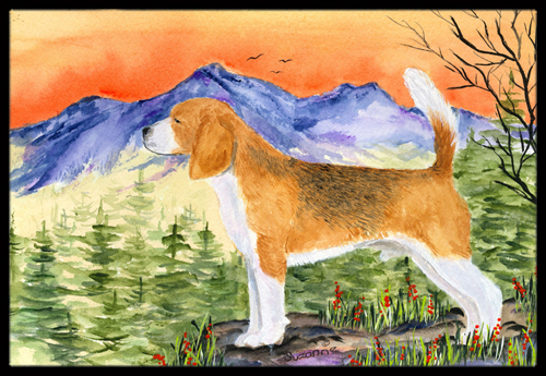 18 x 27 in. Beagle Indoor Outdoor Doormat