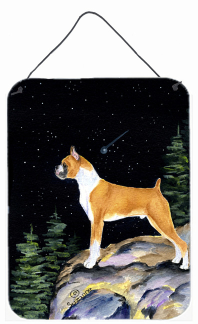 Starry Night Boxer Aluminium Metal Wall Or Door Hanging Prints