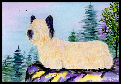 Skye Terrier Indoor Outdoor Doormat