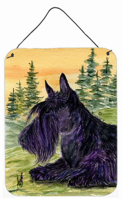 Scottish Terrier Aluminium Metal Wall Or Door Hanging Prints