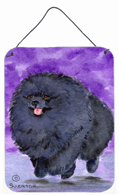 Pomeranian Aluminium Metal Wall Or Door Hanging Prints