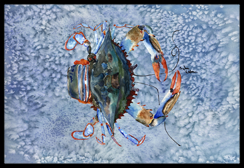 Crab Indoor Or Outdoor Mat - 18 x 27 in.