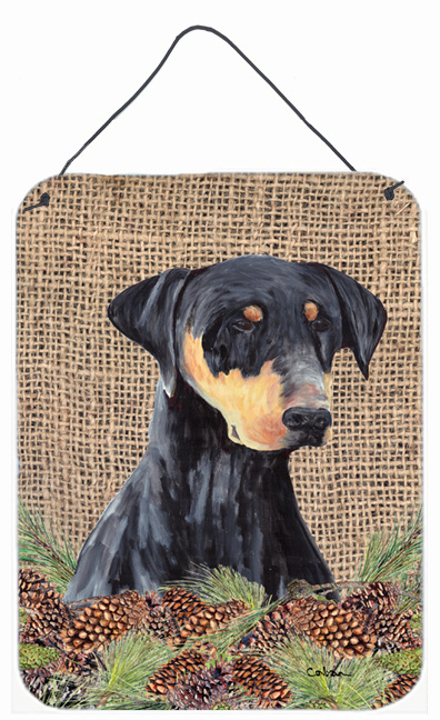Doberman Aluminium Metal Wall Or Door Hanging Prints