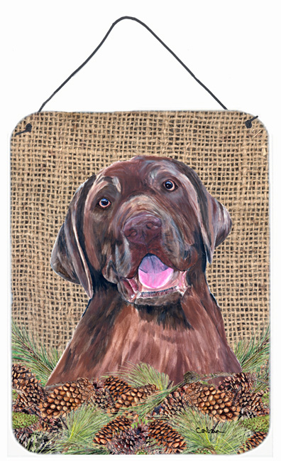 Labrador Aluminium Metal Wall Or Door Hanging Prints
