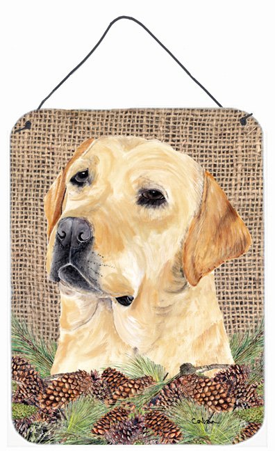 Labrador Aluminium Metal Wall Or Door Hanging Prints