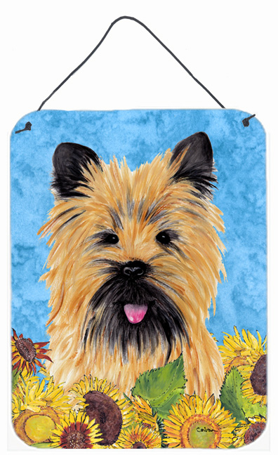 Cairn Terrier Aluminium Metal Wall Or Door Hanging Prints