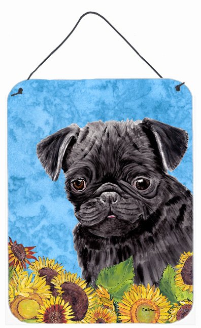 Pug Aluminium Metal Wall Or Door Hanging Prints